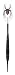 Laser Black Widow 90/10 Tungsten Soft-Tip Darts (20-Gram)