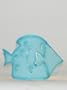 Freestanding Blue Metal Fish Night Light