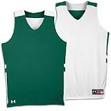 Under Armour Undeniable Reversible BB Jersey - Big ( sz. XL, Forest/White )