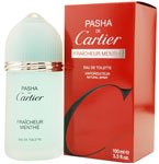 PASHA DE CARTIER FRAICHEUR MENTHE by Cartier For men EDT SPRAY 3.3 OZ (Fragrance - men Fragrances)