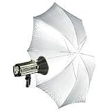 Umbrella, RUD: White Satin Shoot-Through 45"