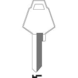 Mailbox XL7 Brass Key Blanks by Ilco - Box of 50