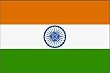 India 2ft x 3ft Nylon Flag - Outdoor