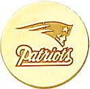 14K Gold NFL New England Patriots Logo Tie Tac