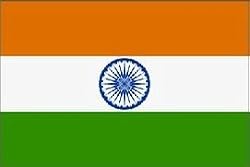 India 2ft x 3ft Nylon Flag - Outdoor