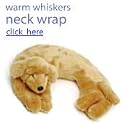 Aromatherapy Herbal Pillow - Warm Whiskers Lavender Heatable Neck Wrap - Goldie Retriever