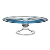 Miller-Rogaska Reed  Barton Weston Aqua Cake Stand, 12