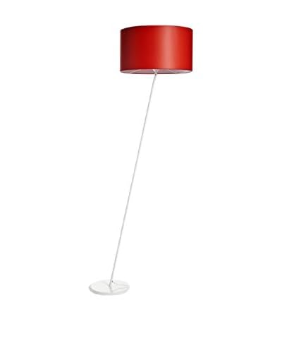 Light Up Lampada Da Terra Tripod Rosso/Bianco