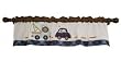 Lambs & Ivy Vroom Window Valance