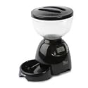 Petmate LeBistro Portion-Control Automatic Pet Feeder, Black, 4.2 Pounds