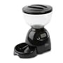 Petmate LeBistro Portion-Control Automatic Pet Feeder, Black, 4.2 Pounds