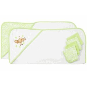 Baby 2-Pack Hooded Towel - Zebra