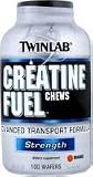 Creatine Fuel Chew-Twinlab Muscle Building Creatine, 100 Wafers Fruit Punch