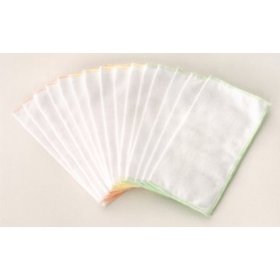 Cotton Flannel Baby Wipes - 15 Pack (Reusable)