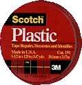 Scotch Plastic Tape, 1 1/2 x 125