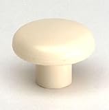 1 1/2'' Dia Polypro Almond Knob