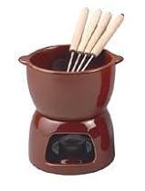 Brown Chocolate Fondue Set