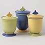 Pfaltzgraff Pistoulet 3 Piece Small Sealed Canister Set