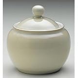 Denby Linen Covered Sugar