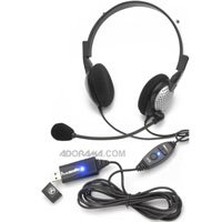 Andrea Electronics NC 185VM USB High Fidelity USB Stereo PC Headset with Noise Canceling Microphone, Volume and Mute Controls 21C0zTPu3fL Andrea Electronics NC 185VM USB High Fidelity USB Stereo PC Headset with Noise Canceling Microphone, Volume and Mute Controls