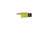 mr!tech | USB Sync + Ladegerät Adapter für Apple iPod Shuffle 2G | Farbe: grün