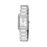 Pulsar Ladies Crystal Dress Silver-Tone Watch #PEGC51 by Pulsar