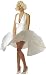 Marilyn Monroe White Deluxe Pleated Halter Dress
