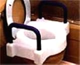 Raised Toilet Seat with Handles Raised Toilet Seat with Handles
