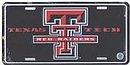 Texas Tech License Plate