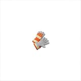 Radnor ® Select Hi-Viz Leather Gloves With Reflective Strip - Large Hi-Viz Leather Gloves - 64057028