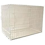 Essential Pet 216SD Dog Crate - White 2 Door - Large