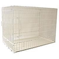 Dog Crate - White 2 Door/Large