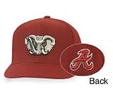 Alabama Crimson Tide Mascot Fitted College Cap - B000A0VWS4