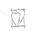 50 Wedding Invitation Envelope Seals - Silver Interlocking Hearts - Free UK Delivery!