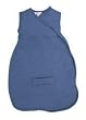 Cocooi Newborn Sleep Bag, Dark Periwinkle Blue, Natural Merino Sleep Sack For Newborn Babies