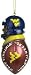 West Virginia Mountaineers NCAA Team Tackler Player Ornament (3