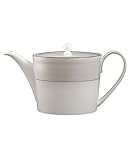 Monique Lhuillier for Royal Doulton Etoile Platinum Teapot