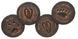 High Country Tracks Coaster Set of Four