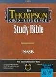 Thompson Chain-Reference Study Bible-NASB image