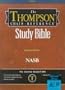Thompson Chain Reference Study Bible (Style 609black index) - Regular Size NASB - Bonded Leather