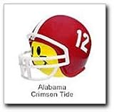 Happy Balls NCAA Football Helmet Antenna Topper, Alabama Crimson Tide