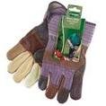 HEAVY DUTY MENS LEATHER RIGGER WORK GLOVES LARGE NEW