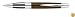 Cross Contour Bronze with Chrome Ball Point Pen In A Gift Box