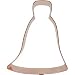 Wedding Dress with Train Cookie Cutter
