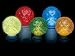 Pack of 25 LED G30 Multi-Color Replacement Christmas Light Bulbs