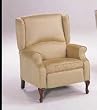 Microfiber Fabric Beige Finsh Recliner Chair By Acme Furniture