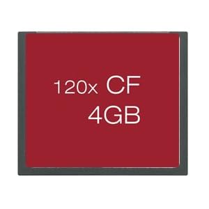 4GB 4 GB CompactFlash CF Memory Card Turbo High Speed 120x for CANON Digital Camera EOS/PowerShot 1D Mark II/N/III 1Ds Mark II/III 5D Mark II 7D 20D 40D 300D 350D 400D Digital Rebel XT XTi / NIKON SLR D2H D3 D100 D700 / SONY DSLR A100 A200 A900 - by First Champion