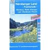 N�rnberger Land, Frankenalb 1 : 50 000: N�rnberg-F�rth-Erlangen-Lauf-Hersbruck-Feucht. Umgebungskarte. (UK 50-18)