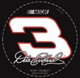 Dale Earnhardt 3 x 3 inch Round Vinyl Decal