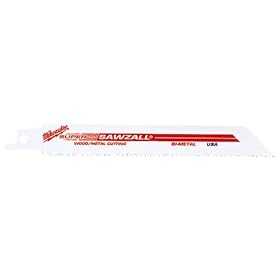 Milwaukee 48-01-6094 12-Inch, 8 12 Teeth per Inch, Super Sawzall Blades, 50-Pack by Milwaukee